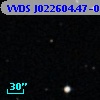 VVDS J022604.47-042416.3