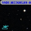 VVDS J022605.89-042555.3