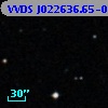 VVDS J022636.65-042657.8