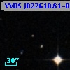 VVDS J022610.81-043206.0