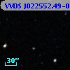 VVDS J022552.49-043344.1