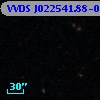 VVDS J022541.88-043454.3