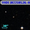 VVDS J022505.36-043628.8