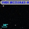 VVDS J022518.63-043845.6