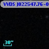 VVDS J022547.76-044138.0