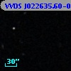 VVDS J022635.60-044401.9