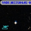 VVDS J022504.45-044723.6