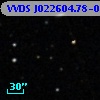 VVDS J022604.78-044847.6