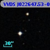 VVDS J022647.53-042355.2