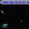 VVDS J022635.41-042324.0