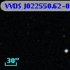 VVDS J022550.62-041556.9