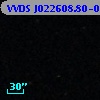 VVDS J022608.80-042151.8