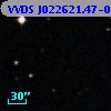 VVDS J022621.47-042319.7