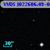 VVDS J022606.49-042417.4