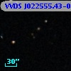 VVDS J022555.43-042245.5