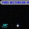 VVDS J022505.80-044656.0