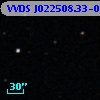 VVDS J022508.33-043404.3