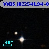 VVDS J022541.94-044424.0