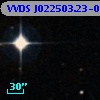 VVDS J022503.23-044459.2