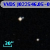 VVDS J022546.05-042327.9