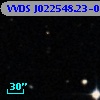 VVDS J022548.23-044358.0