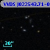 VVDS J022543.71-041922.9