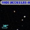 VVDS J022611.93-043847.4