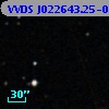 VVDS J022643.25-041953.0