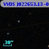 VVDS J022653.13-042155.5
