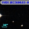VVDS J022600.83-043303.0