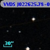 VVDS J022625.78-042055.4