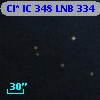 Cl* IC  348    LNB     334