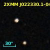 XMDS J022330.2-043004