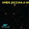 XMDS J022344.4-045120