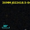 XMDS J022418.3-040535