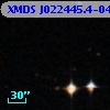 XMDS J022445.4-043656