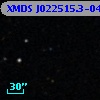 XMDS J022515.3-044008