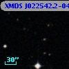 XMDS J022542.2-042844