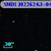 XMDS J022624.3-041344