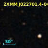 XMDS J022701.3-040751