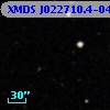 XMDS J022710.4-043416