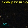 XMDS J022735.6-041828