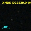 XMDS J022539.0-040823