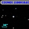 COSMOS J100010.03+020624.5