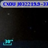 CXOU J032219.9-371322