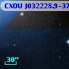 CXOU J032228.9-371443