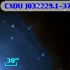 CXOU J032229.1-371023