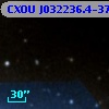 CXOU J032236.4-370842