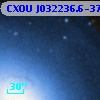 CXOU J032236.6-371054