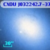 CXOU J032242.7-371217